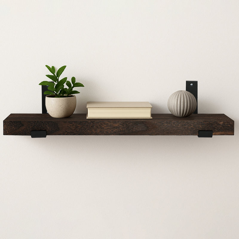 Solid Wood Paulownia Floating Shelves