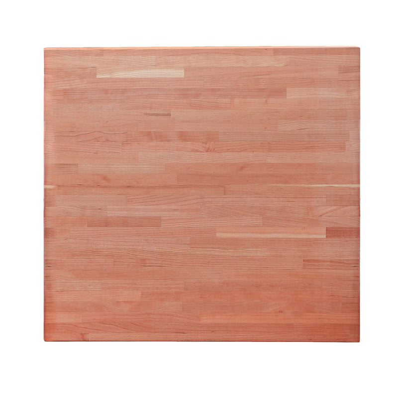 36-inch Solid Cherry Butcher Block Island Top