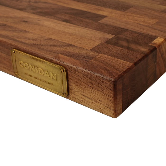 25-inch Black Walnut Butcher Block Countertop