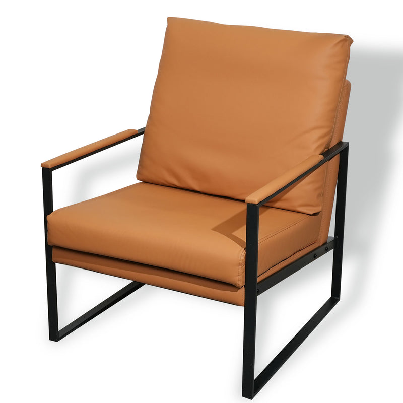 Armchair with Metal Frame