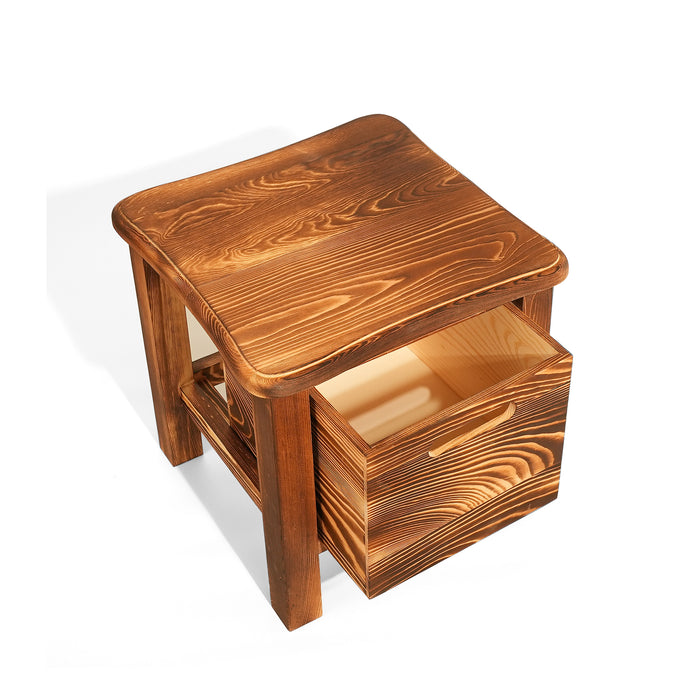 Storage Stool with Drawer