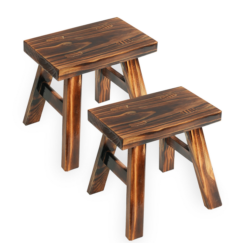 Solid Wood Child Stool (Pack 2)
