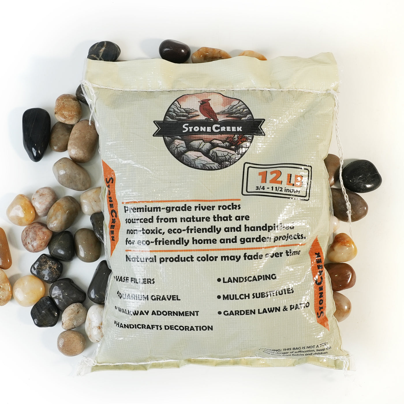 Decorative Pebbles, Large Size