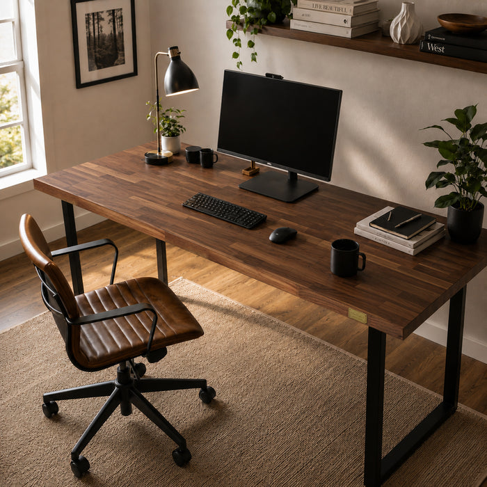 25-inch Black Walnut Butcher Block Countertop