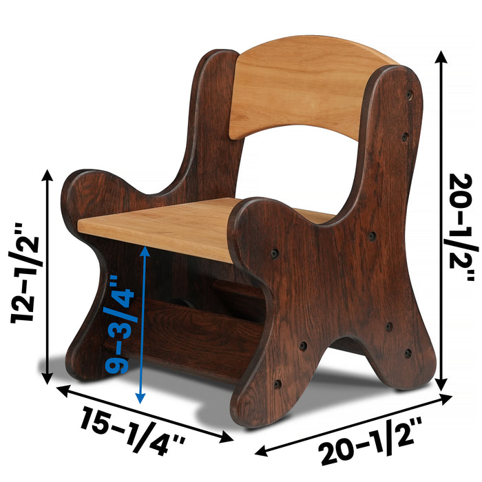 Child's Solid Wood Chair