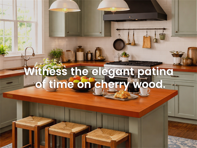 CHERRY SOLID HARDWOOD