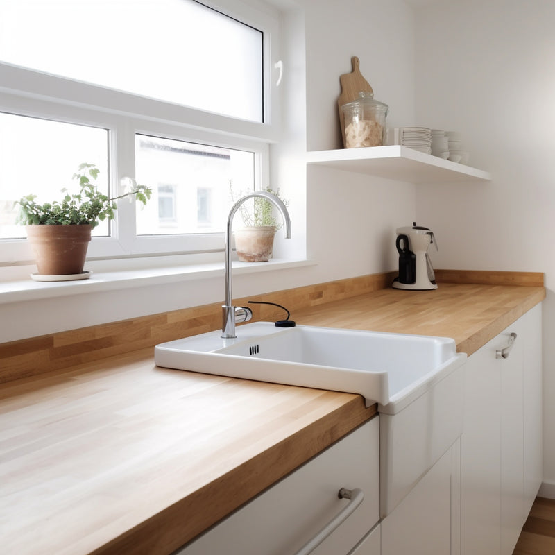 Solid Wood Backsplash