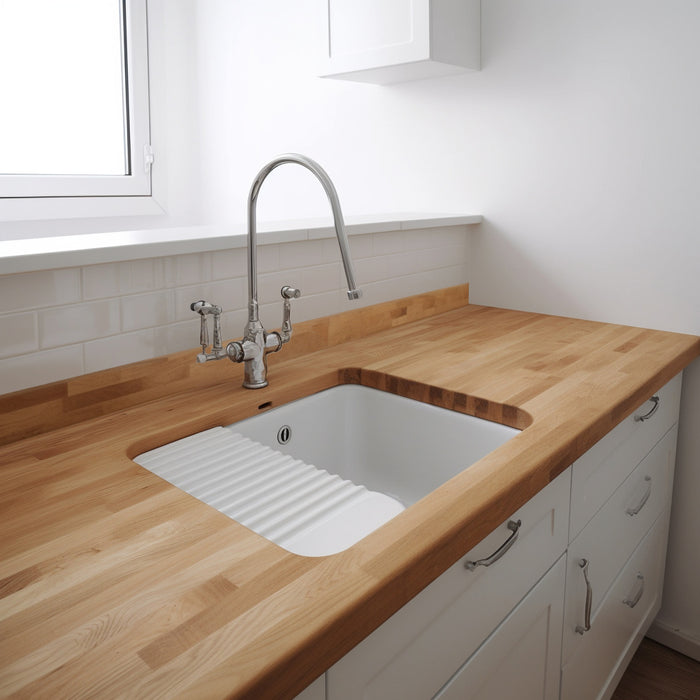 Solid Wood Backsplash