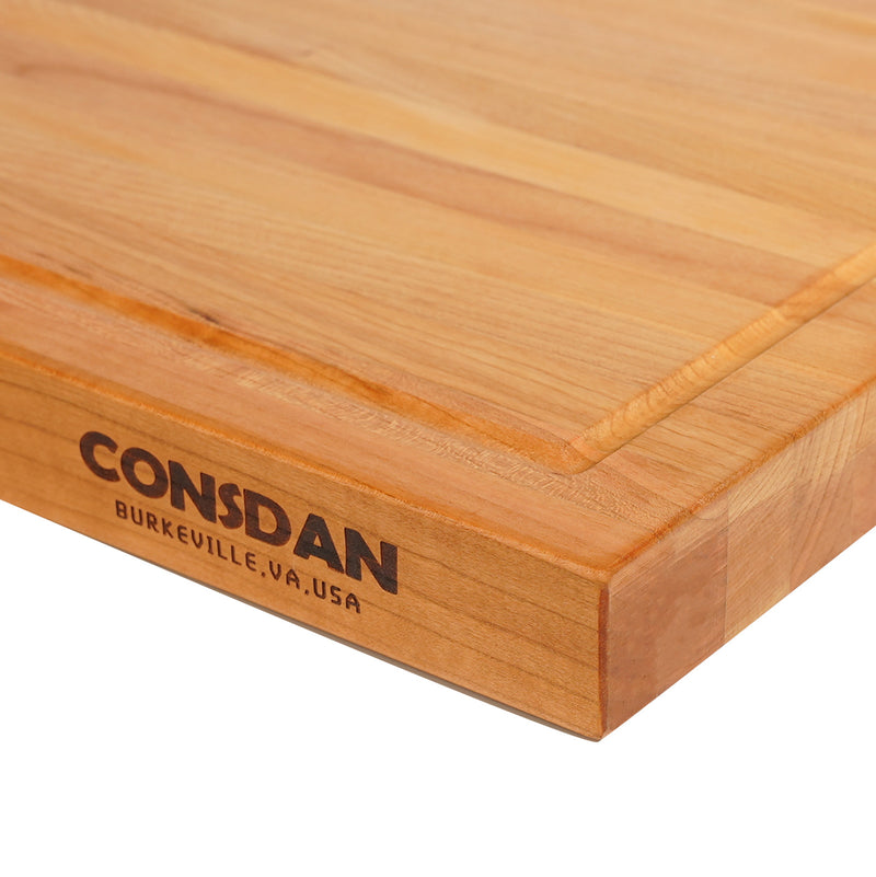 Solid Cherry Edge Grain Cutting Board
