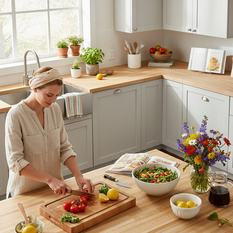 25-inch Hard Maple Butcher Block Countertop