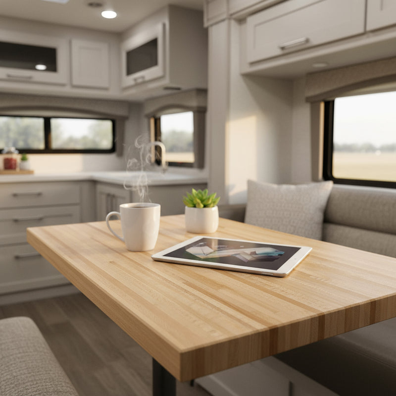 25-inch Hard Maple Butcher Block Countertop