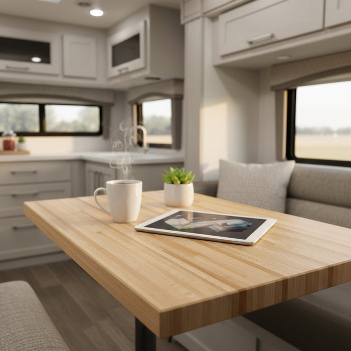 25-inch Hard Maple Butcher Block Countertop