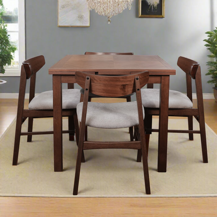 Extendable Dining Table Set