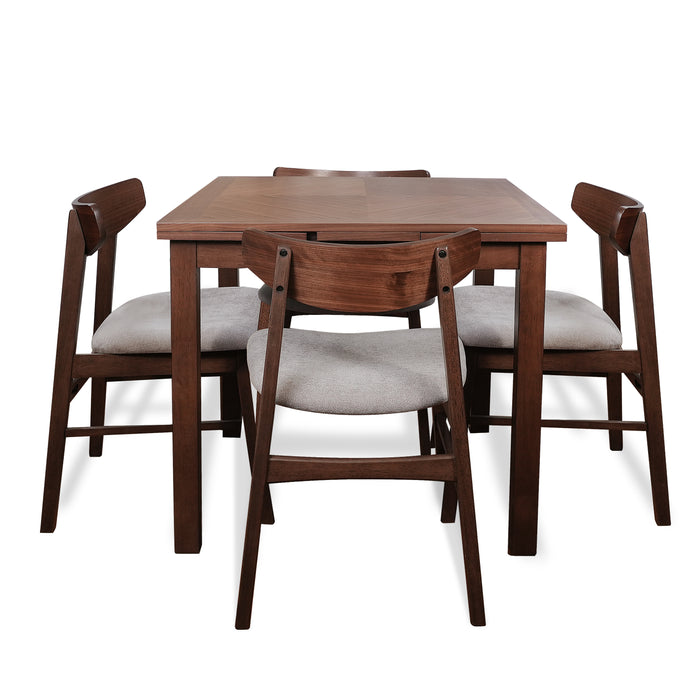 Extendable Dining Table Set