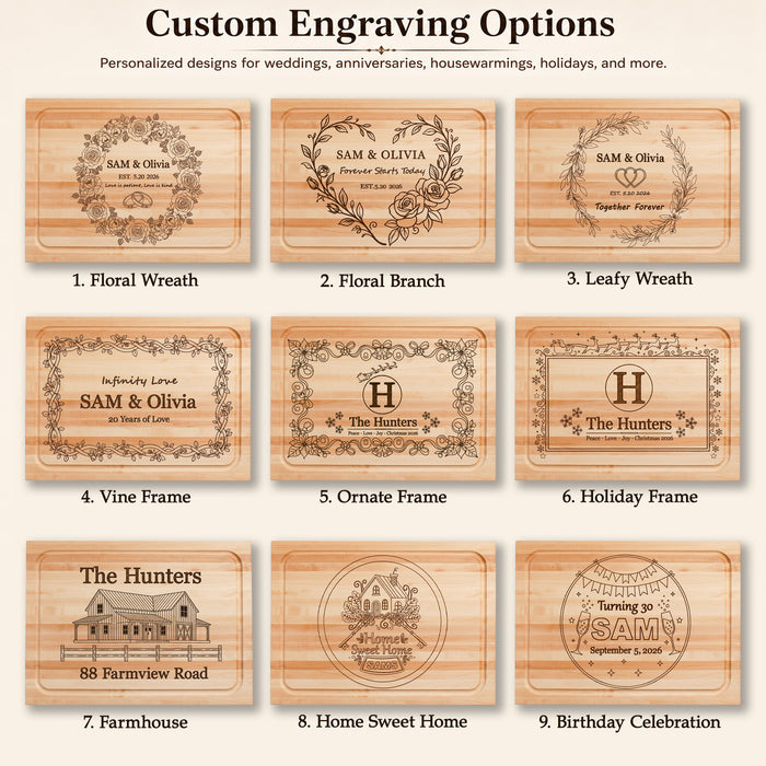 Personalized Cutting Board