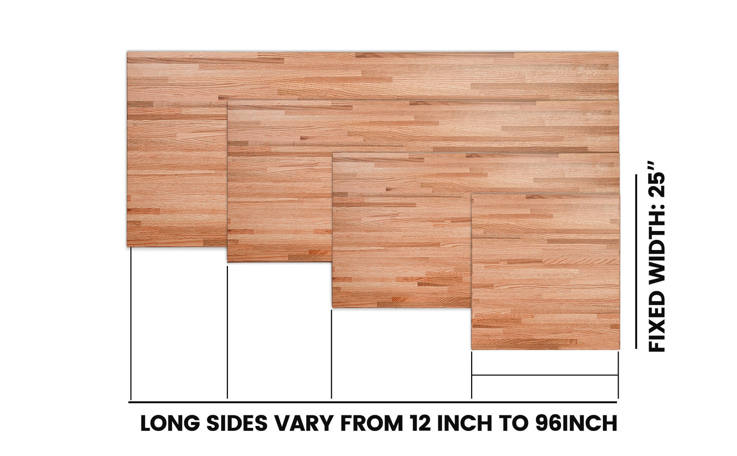 Multiple Sizes to Fit Your Space