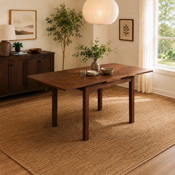 Extendable Dining Table Set