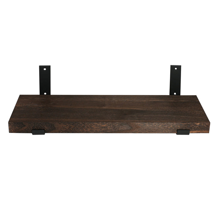 Solid Wood Paulownia Floating Shelves