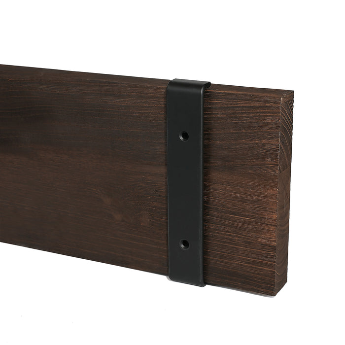 Solid Wood Paulownia Floating Shelves