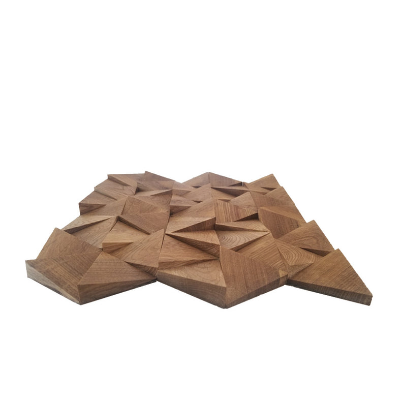 Wood Mosaic Wall Panel