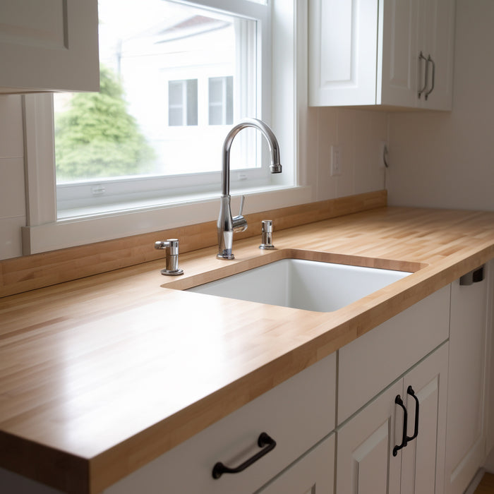 Solid Wood Backsplash