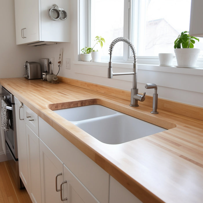 Solid Wood Backsplash