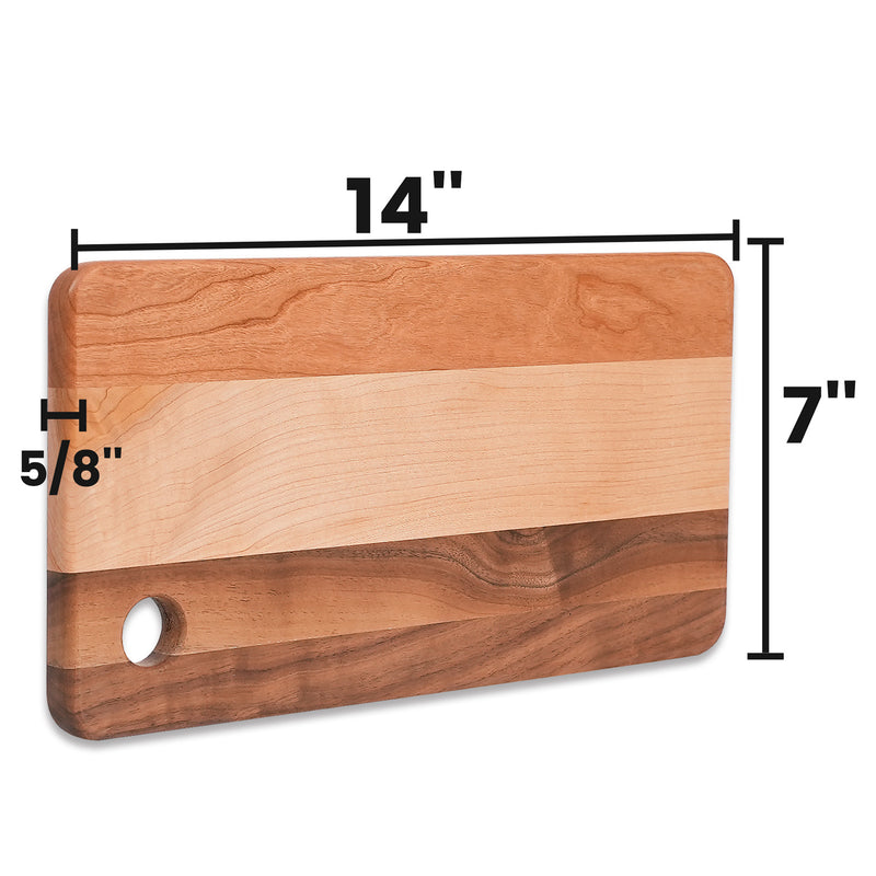 Mixed Hardwood Cutting Board