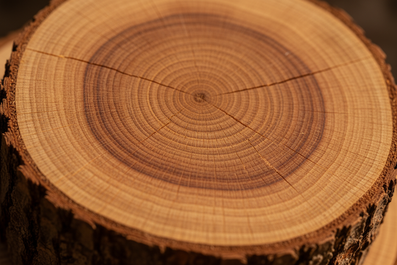 Oak Wood Cut Surface