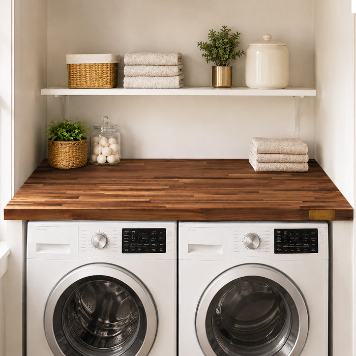 25-inch Black Walnut Butcher Block Countertop