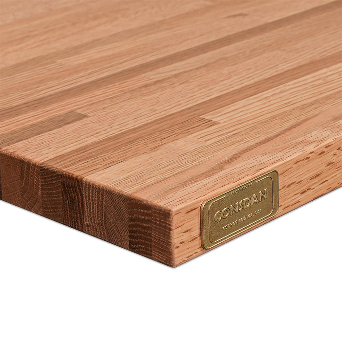 36-Inch Wide Solid Oak Hardwood Countertop