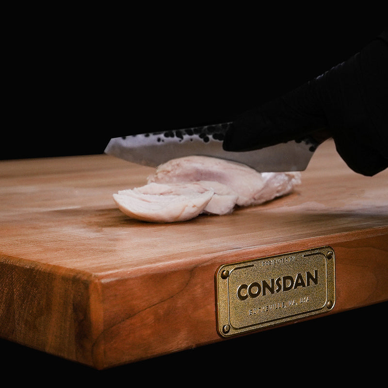 25-inch Solid Oak Butcher Block Countertop