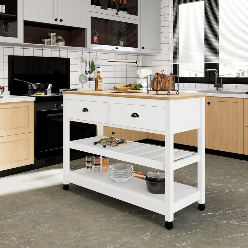 Rolling Kitchen Island Cart