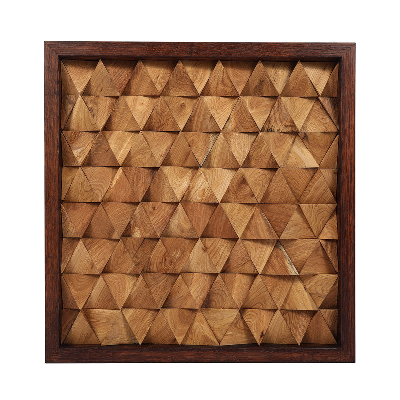 Wood Wall Decor - Triangle