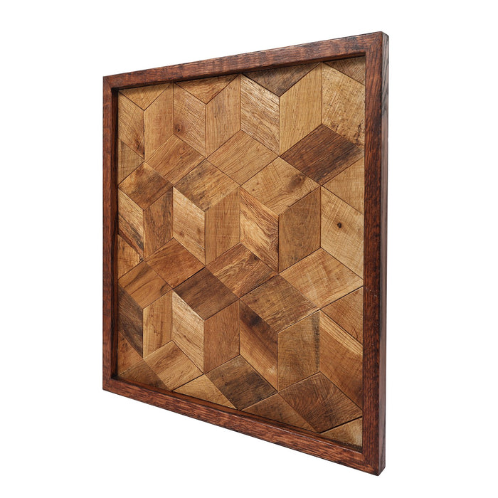 Wood Wall Decor - Hexagon
