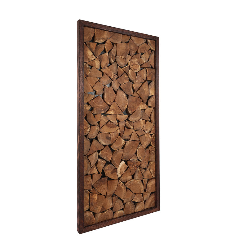 Wood Wall Decor - End Grain