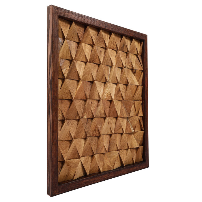 Wood Wall Decor - Triangle