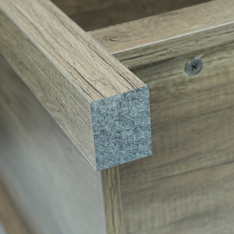 Storage Cabinet with 1 Drawer 1 Door 2 Shelves