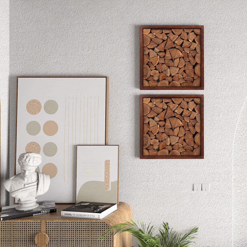 Wood Wall Decor - End Grain