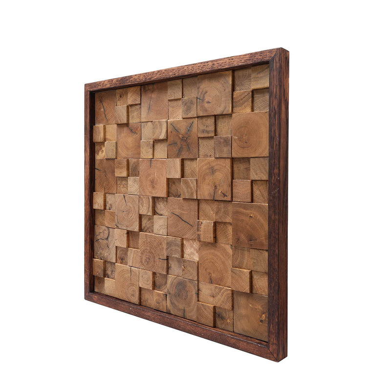 Wood Wall Decor - Cubic