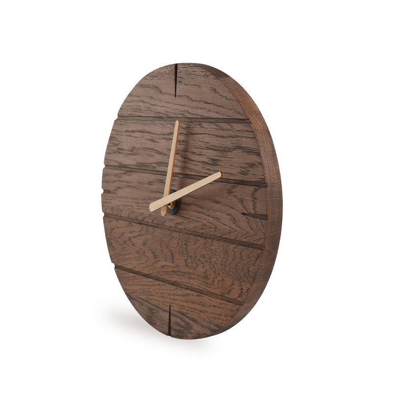 Walnut Color Round